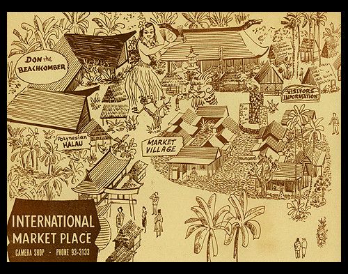 International Marketplace Sketch